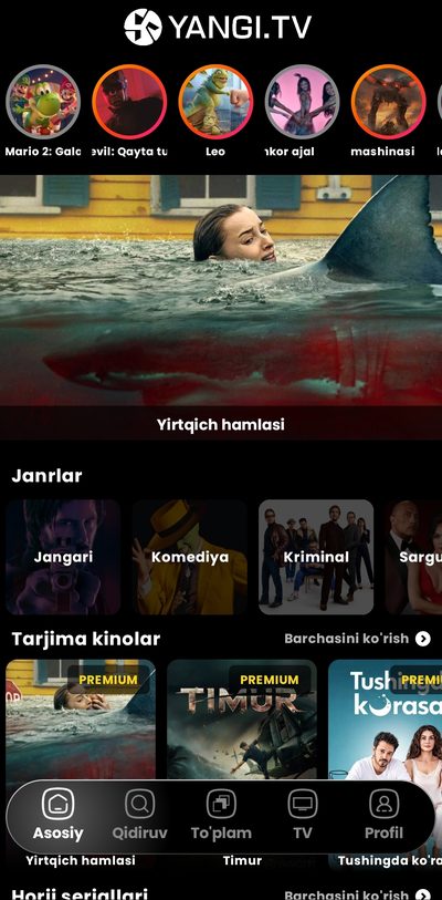 Yangi.TV bosh sahifa